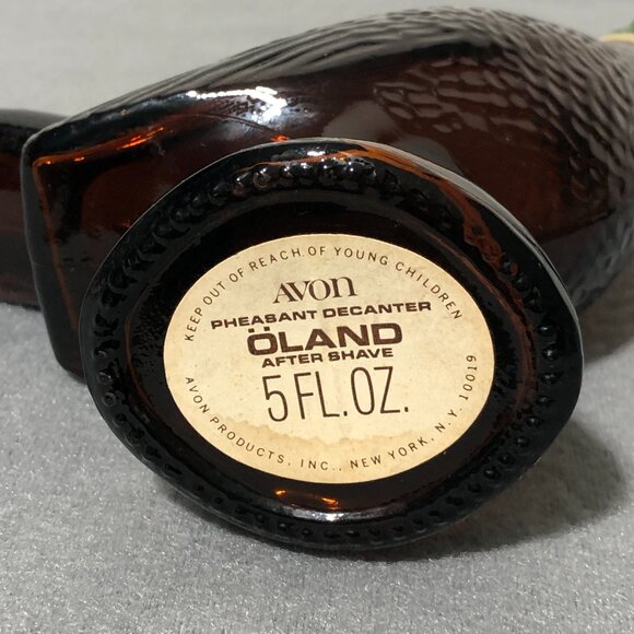 Vintage Avon Pheasant Decanter Oland After Shave - Picture 6 of 8